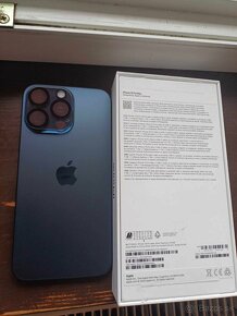 Iphone 15 Pro Max 512GB Blue Titanium - 2