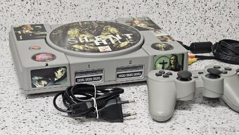 SILENT HILL / SCPH-1002 PLAYSTATION 1 + GAMEPAD + KABLE PS1 - 2