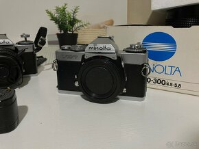 Minolta XD7 + autowinder + 50mm F1.4 + 70-300 F4.5-5.8 - 2