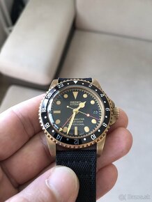 Seiko bronze diver GMT - 2