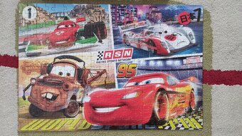 Cars - monopoly, puzzle, kartová hra - 2