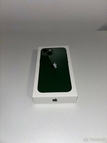 REZERVOVANE Apple Iphone 13 Green, 128gb - 100% baterka - 2