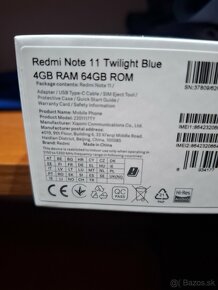 Predám Xiaomi Redmi Note 11 - 2