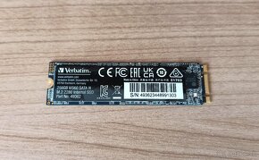 SSD 256GB Verbatim Vi560 S3 M.2 (SATA)-NOVÝ - 2