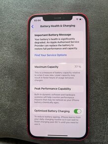 iPhone 12 64GB červený - 2
