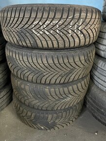 Predám obuté ALU 205/55R16 zima, 5x112 Octavia - 2