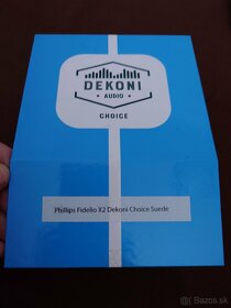 Predám Dekoni choice suede náušníky pre Fidelio X2 - 2