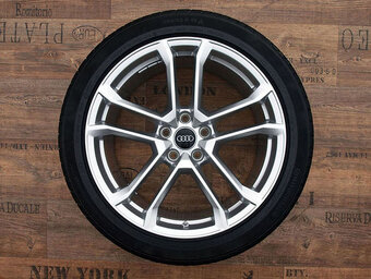 19" Alu kola = 5x112 = AUDI R8 = TÉMĚŘ NOVÉ – ZIMNÍ + ČIDLA - 2