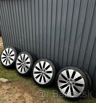 VW ALU DISKY BILBAO 225/40 R18, LETNÉ PNEU - 2