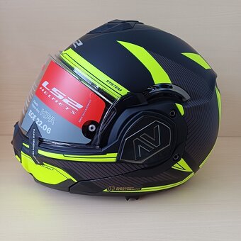 Silniční překlápěcí moto přilba LS2 Advant - 2