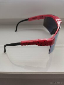 Športové slnečné okuliare Pit Viper - červené - 2