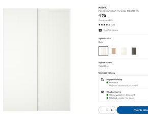 Ikea HASVIK 150x236cm (úplne nové) - 2