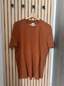 Pánske tričká krátky rukáv Zara a H&M veľkosť XL slim fit - 2