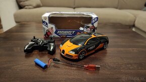 Predame RC auto transformer - Bugatti na ovladanie - 2