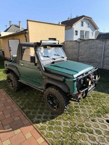 Suzuki samurai cabrio sj50 jeep offroad kabrio úpravy v TP - 2