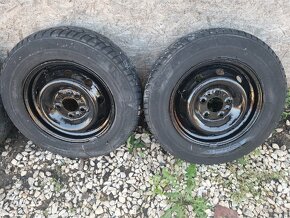 Fiat ducato plechove disky pneumatiky 15" - 2