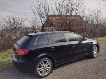 AUDI A3 SPORTBACK 2.0 TDI CR S LINE ROK VÝROBY 2009 - 2