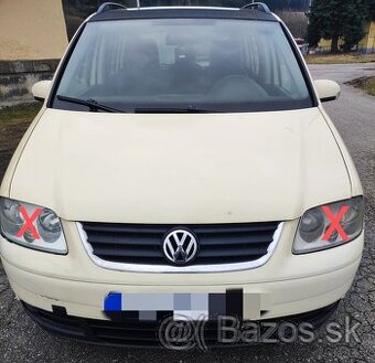 Rozpredám VW Touran 2.0TDI 103kw 6q - 2