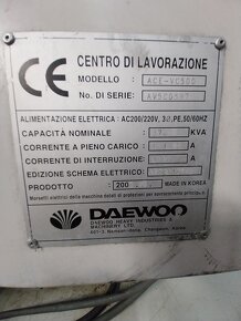 CNC vertikálne obrábacie centrum DAEWOO ACE VC500 - 2