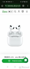 NOVE NEROZBALENE Apple AirPods (3. generácie) s MagSafe - 2