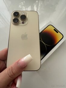 APPLE iPhone 14 PRO 128GB GOLD- TOP STAV - 2