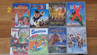 Detské rozprávkove DVD + pesničkové DVD - 2