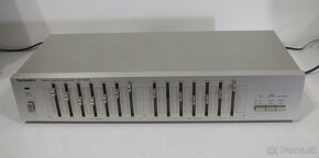 TECHNICS equalizer SH-8025 strieborny, vyroba Japan - 2