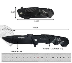 BLACK KNIFE vreckový nôž - 2