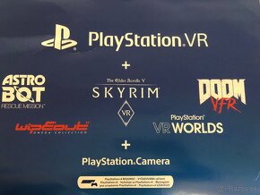 REZERVOVANÉ - Playstation VR1 - komplet + hry - 2