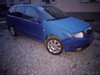 Rozpredam škoda fabia 1 1.4mpi 55kw  AUS - 2