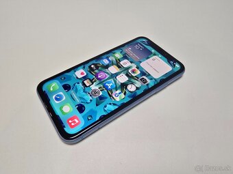 APPLE IPHONE XR 128GB BLUE,ZDRAVIE BATÉRIE 100% - 2