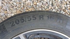 Elektróny dezent 5x100 + pneu 205/55R16 - 3ks - 2