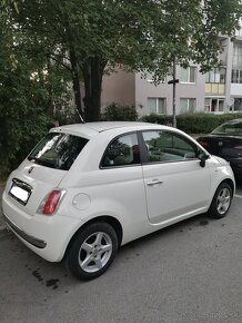 Fiat 500 limited "We Love" 1.2 benzín rok 2008 - 2