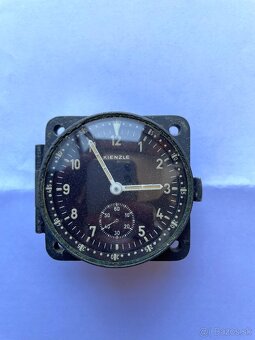 LETECKÉ PALUBNÍ HODINY KIENZLE FL 22602 8 TAGE- WW2 LUFTWAFF - 2