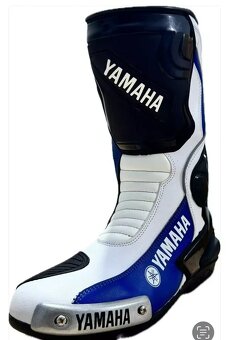 Moto Kožene Čižmy Yamaha - 2