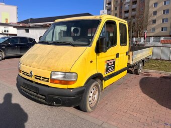 Rozpredám renault Master valník - 2