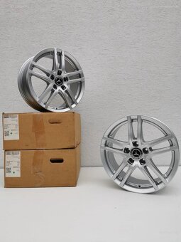 Nové Dezent Mercedes 7,5X17 ET36 5X112 Alu disky 1224 - 2