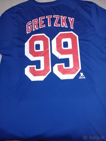 Wayne Gretzky tričko Rangers - 2