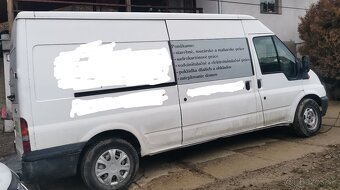 Ford Transit 2.4TDCi 64kW 6miest 6 miestny jeden z poslednýc - 2