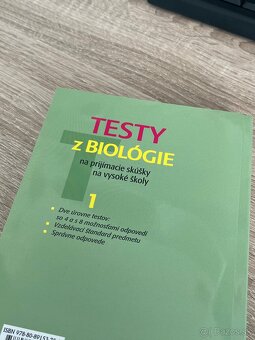 TESTY Z BIOLÓGIE na prijímacie skúšky na vysoké školy - 2