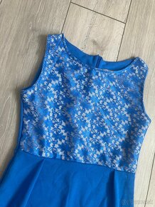 dámske modré šaty - 2