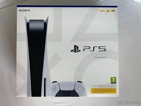 PlayStation 5 (disc edition) + Wireless PS Headset + Hra - 2