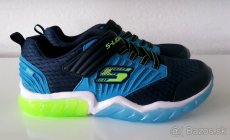 NOVÉ svetielkujúce tenisky Skechers S-Lights veľ. 37 - 2