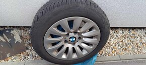 BMW alu disky 5x112 205/55 r16 zimné. - 2