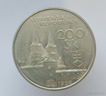 Slovensko 200 korún, 1998 .. - 2