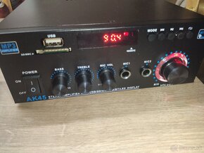 NOVY Audio zosilnovac AK45 / 2x 40W / bluetooth + repro 10€ - 2