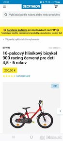 Detský bicykel BTWIN, z Decathlon - 2