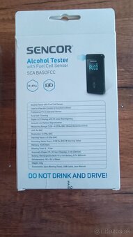 Sencor Alkoholtester: Bezpečí na dosah ruky - 2