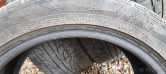 Predám zimné pneumatiky 215/45 r16 Nankang - 2