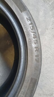 1 kus letna pneu CONTINENTAL PREMIUM CONTACT 6 215/45 R17 - 2